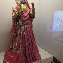 A statue of a goddess