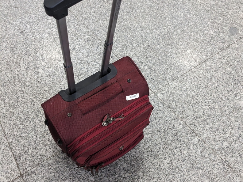 A piece of luggage