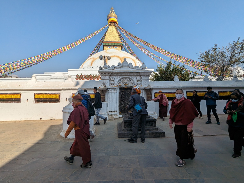 A Buddhist stupa in Nepal