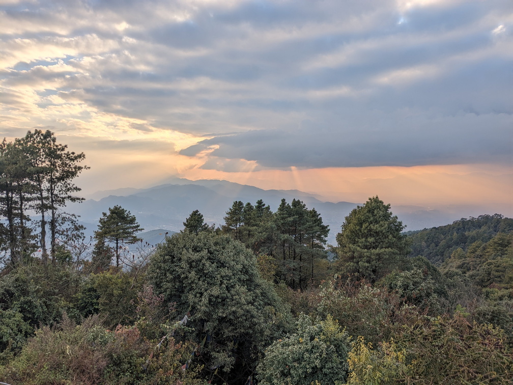 Mountain view from Dhulikhel, Nepal