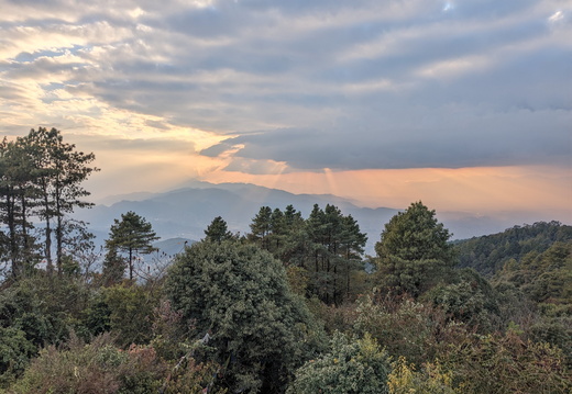 Mountain view from Dhulikhel, Nepal