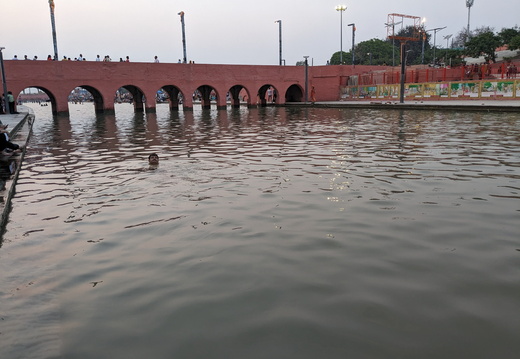 Bridge over a river in India